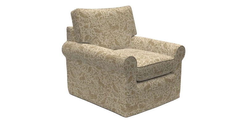 Bignor Chair in Two Tone Plain Biscuit