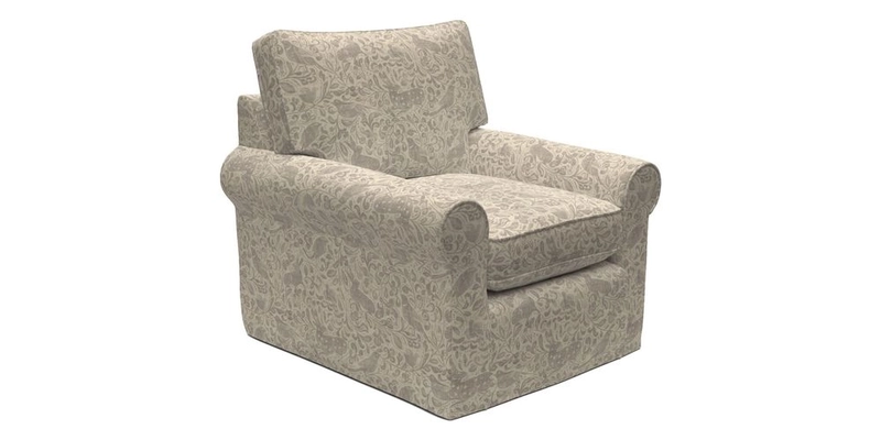 Bignor Chair in Two Tone Plain Biscuit