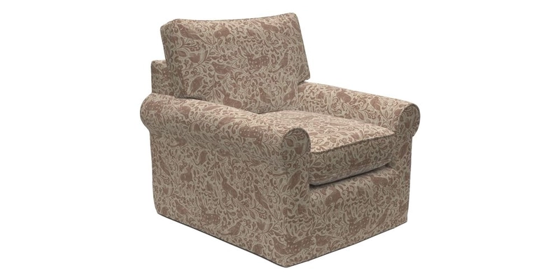 Bignor Chair in Two Tone Plain Biscuit