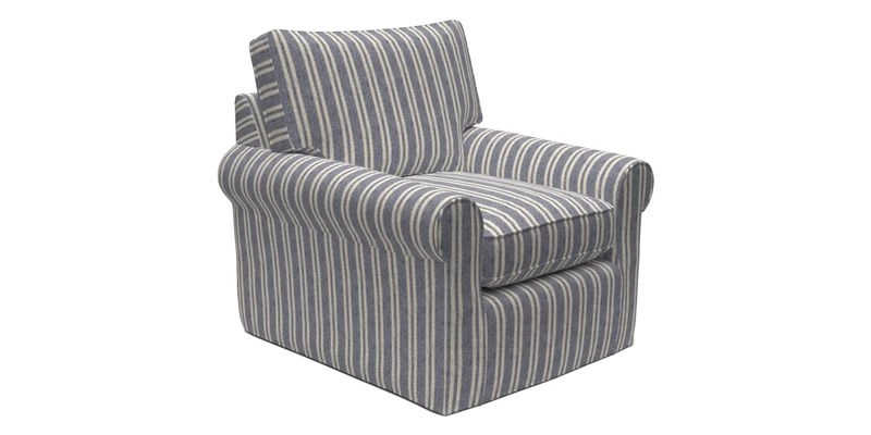 Bignor Chair in Two Tone Plain Biscuit