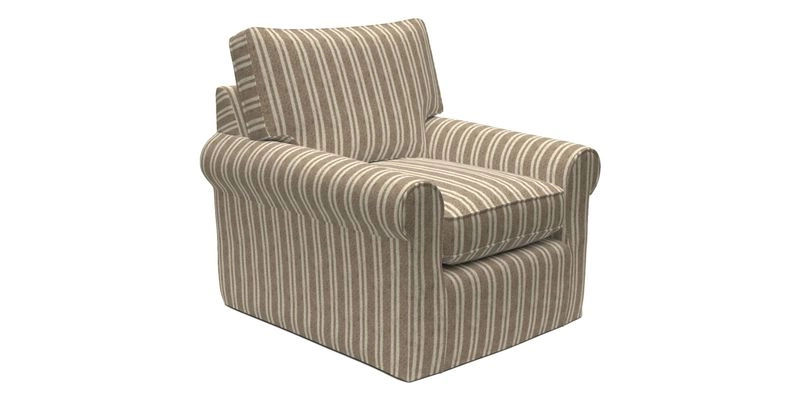 Bignor Chair in Two Tone Plain Biscuit