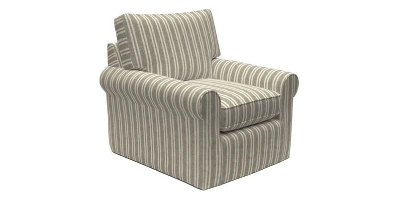 Bignor Chair in Two Tone Plain Biscuit