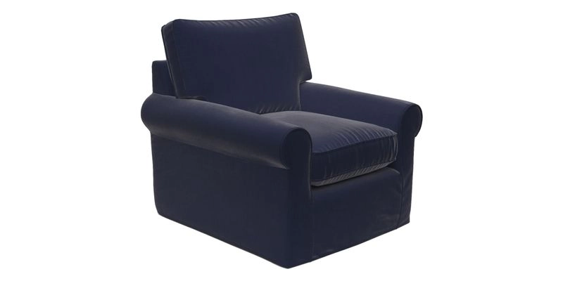 Bignor Chair in Two Tone Plain Biscuit