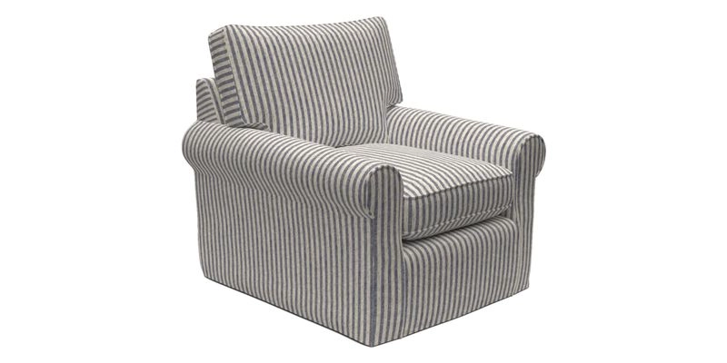 Bignor Chair in Two Tone Plain Biscuit