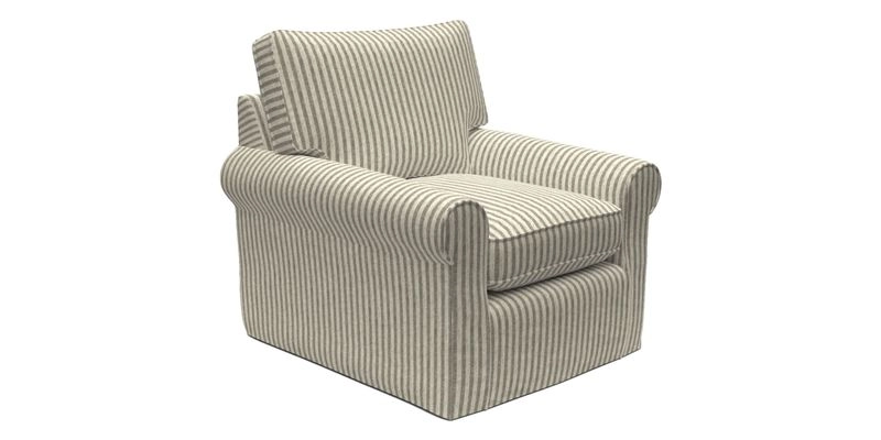 Bignor Chair in Two Tone Plain Biscuit