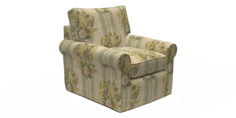 Bignor Chair in Two Tone Plain Biscuit