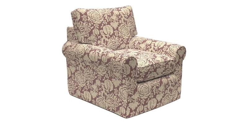 Bignor Chair in Two Tone Plain Biscuit