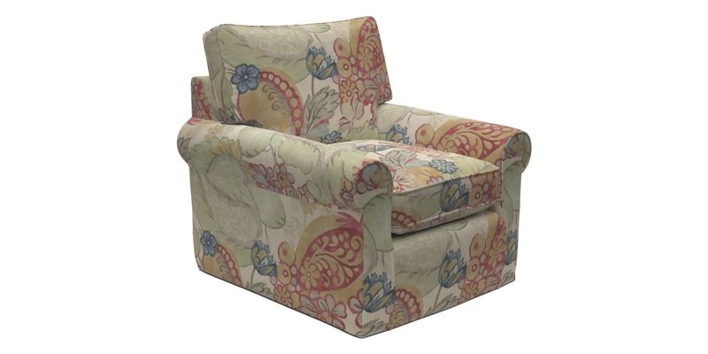 Bignor Chair in Two Tone Plain Biscuit