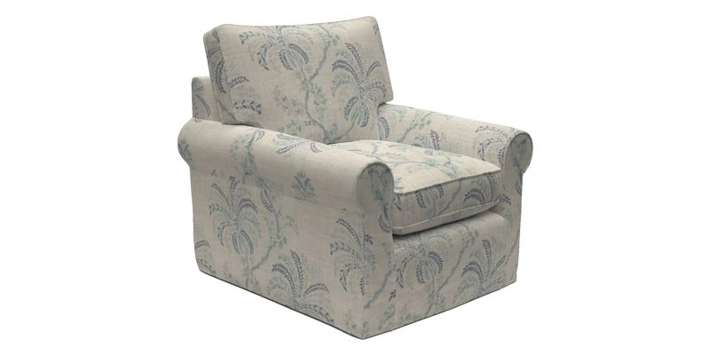 Bignor Chair in Two Tone Plain Biscuit