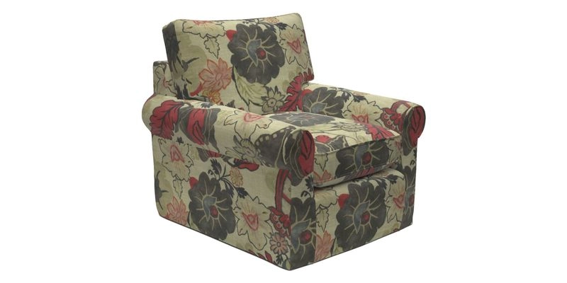 Bignor Chair in Two Tone Plain Biscuit