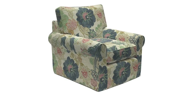 Bignor Chair in Two Tone Plain Biscuit