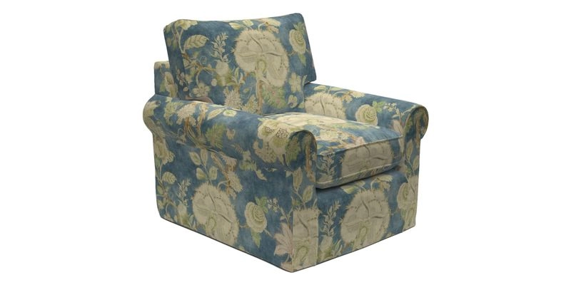 Bignor Chair in Two Tone Plain Biscuit