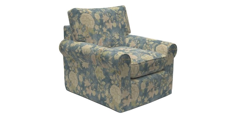 Bignor Chair in Two Tone Plain Biscuit