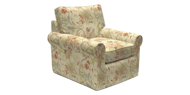 Bignor Chair in Two Tone Plain Biscuit
