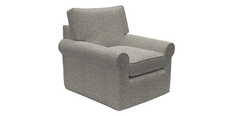 Bignor Chair in Two Tone Plain Biscuit