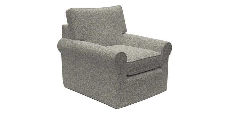 Bignor Chair in Two Tone Plain Biscuit
