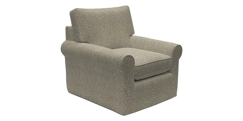 Bignor Chair in Two Tone Plain Biscuit