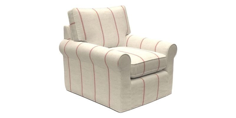 Bignor Chair in Two Tone Plain Biscuit