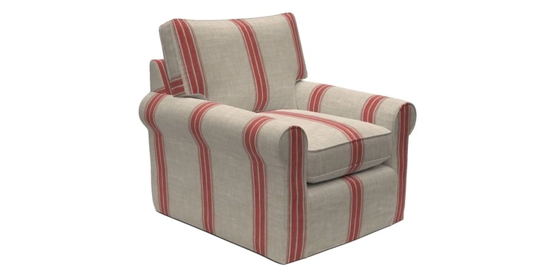 Bignor Chair in Two Tone Plain Biscuit