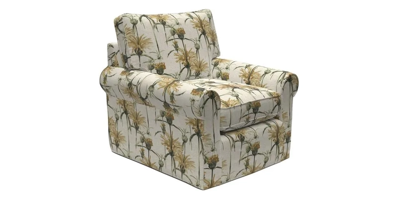 Bignor Chair in Two Tone Plain Biscuit