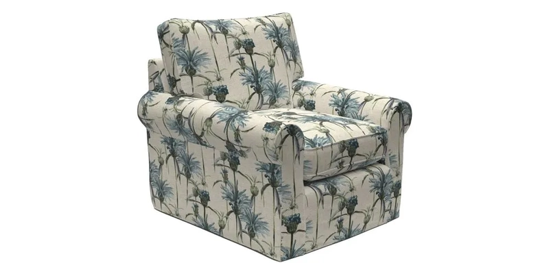 Bignor Chair in Two Tone Plain Biscuit