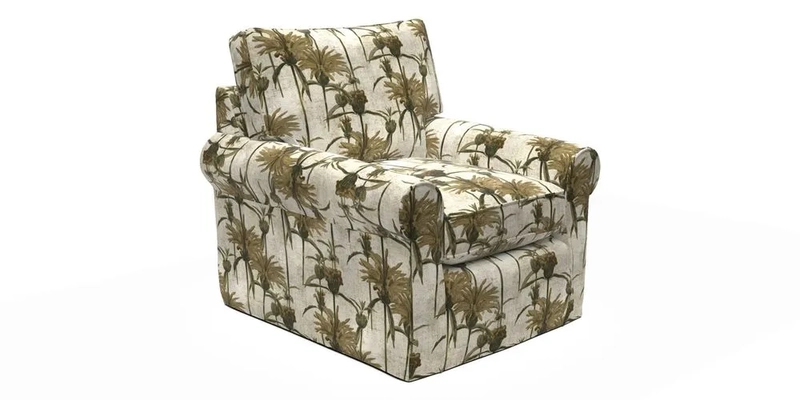 Bignor Chair in Two Tone Plain Biscuit