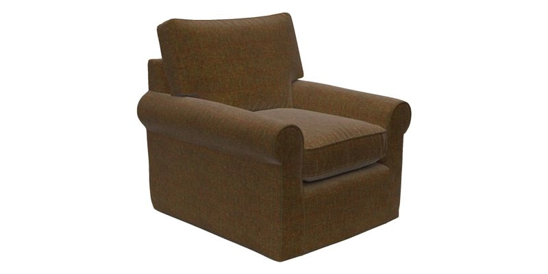 Bignor Chair in Two Tone Plain Biscuit