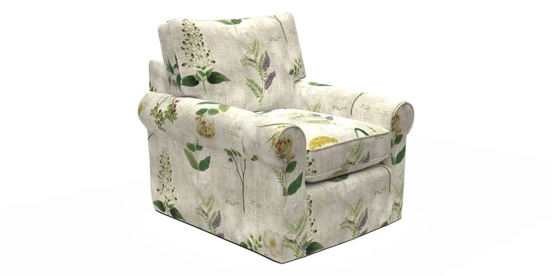 Bignor Chair in Two Tone Plain Biscuit