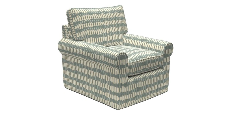 Bignor Chair in Two Tone Plain Biscuit