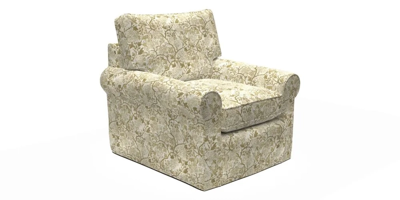 Bignor Chair in Two Tone Plain Biscuit