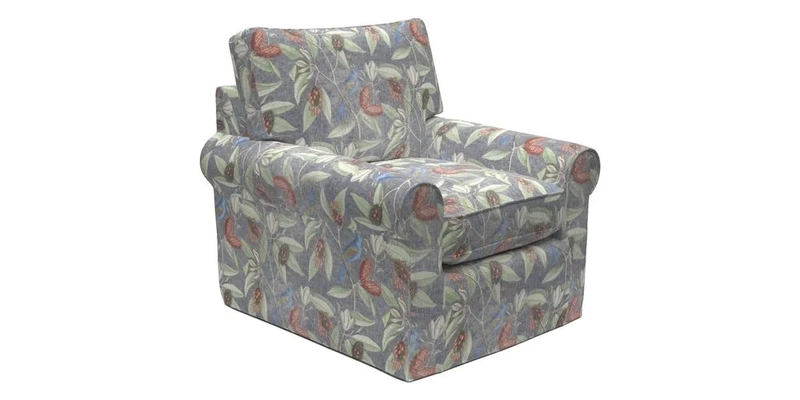 Bignor Chair in Two Tone Plain Biscuit