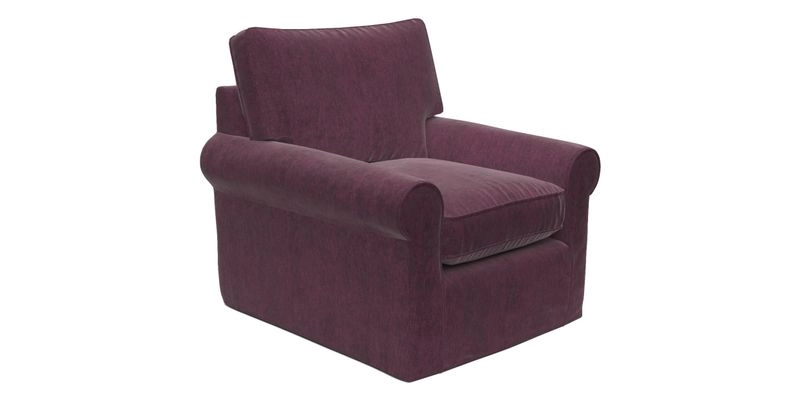 Bignor Chair in Two Tone Plain Biscuit