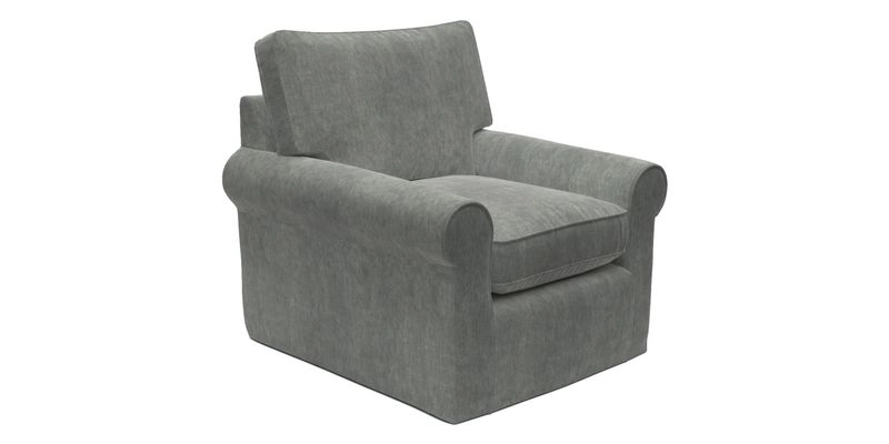 Bignor Chair in Two Tone Plain Biscuit