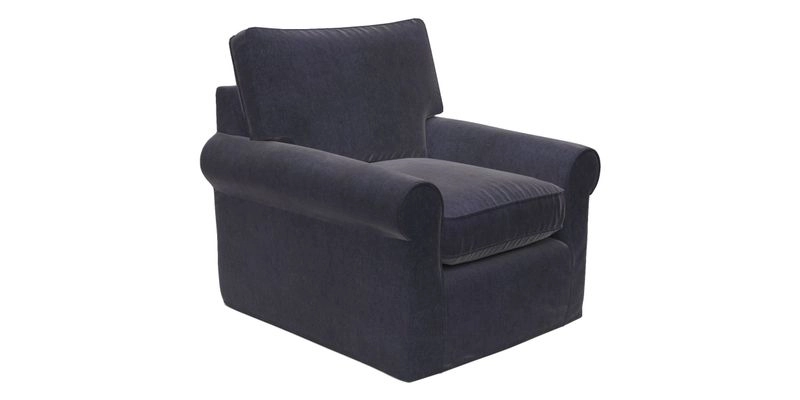 Bignor Chair in Two Tone Plain Biscuit