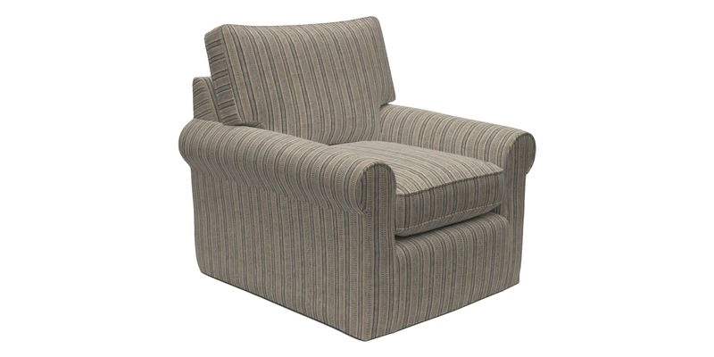 Bignor Chair in Two Tone Plain Biscuit