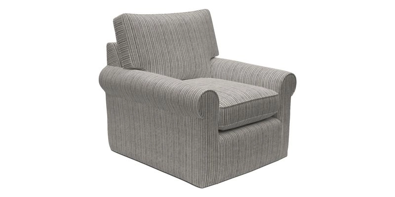 Bignor Chair in Two Tone Plain Biscuit