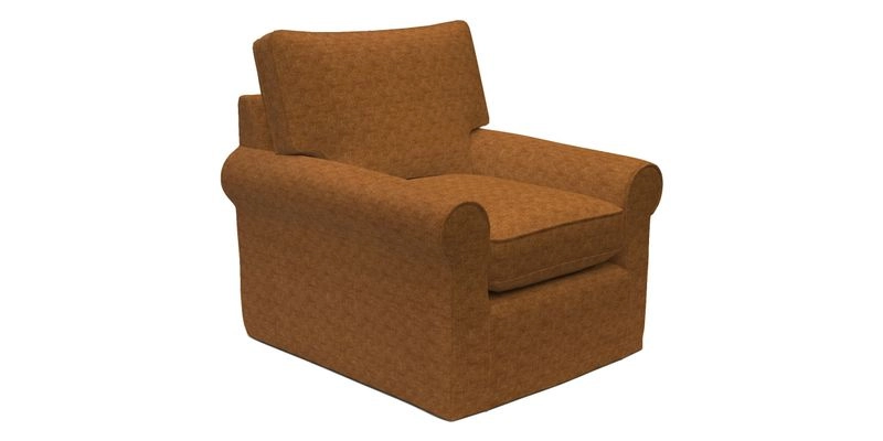 Bignor Chair in Two Tone Plain Biscuit