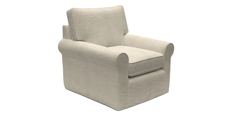 Bignor Chair in Two Tone Plain Biscuit