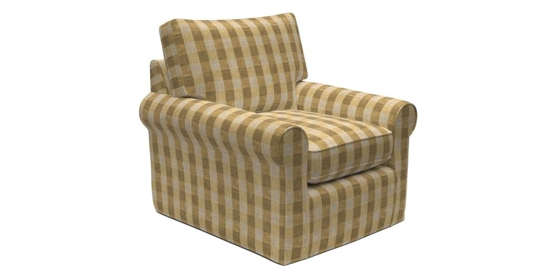 Bignor Chair in Two Tone Plain Biscuit
