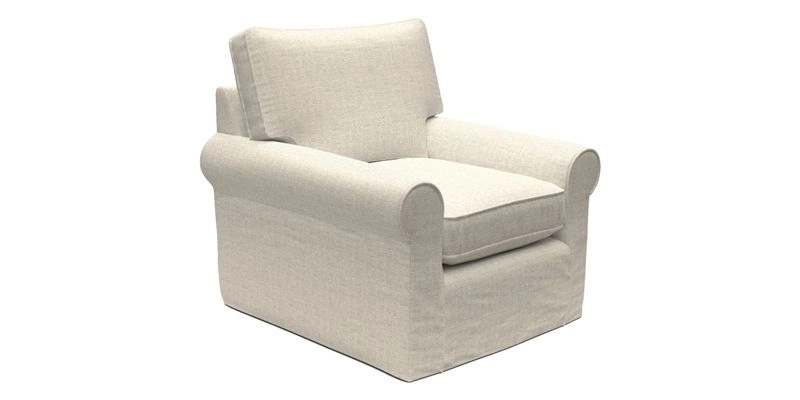 Bignor Chair in Two Tone Plain Biscuit