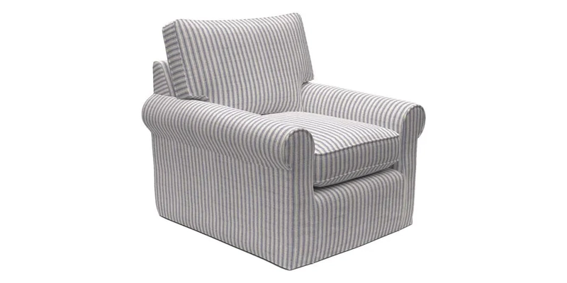 Bignor Chair in Two Tone Plain Biscuit