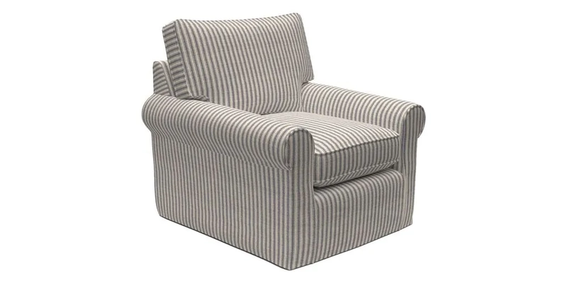 Bignor Chair in Two Tone Plain Biscuit