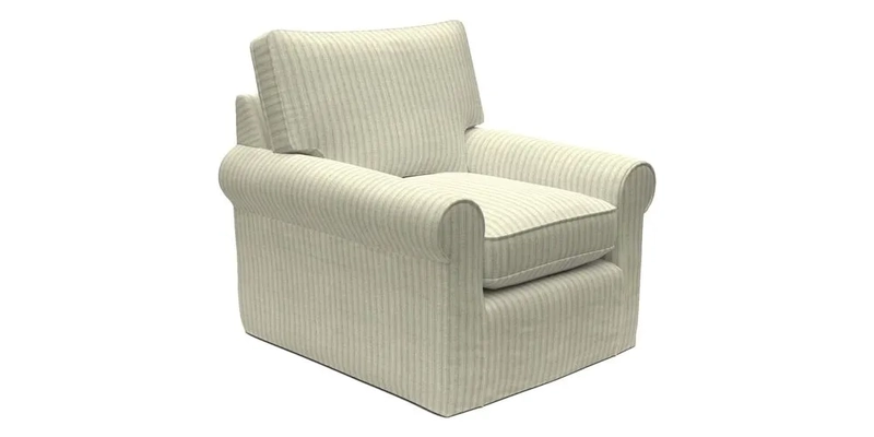 Bignor Chair in Two Tone Plain Biscuit