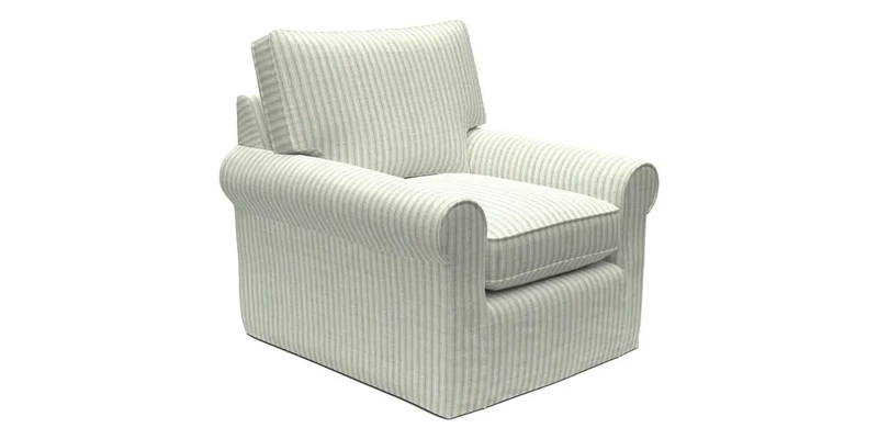 Bignor Chair in Two Tone Plain Biscuit