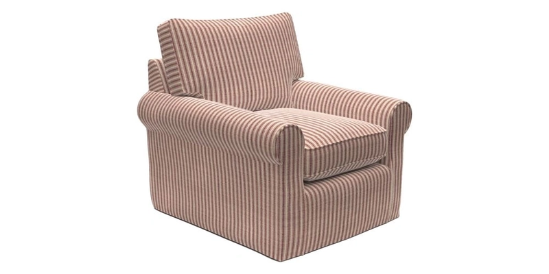 Bignor Chair in Two Tone Plain Biscuit