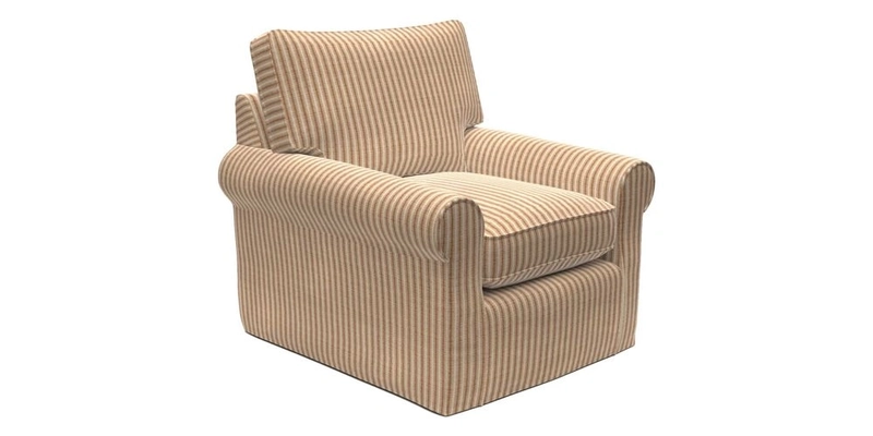 Bignor Chair in Two Tone Plain Biscuit