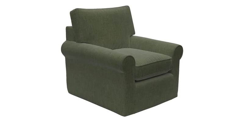 Bignor Chair in Two Tone Plain Biscuit