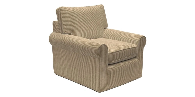 Bignor Chair in Two Tone Plain Biscuit