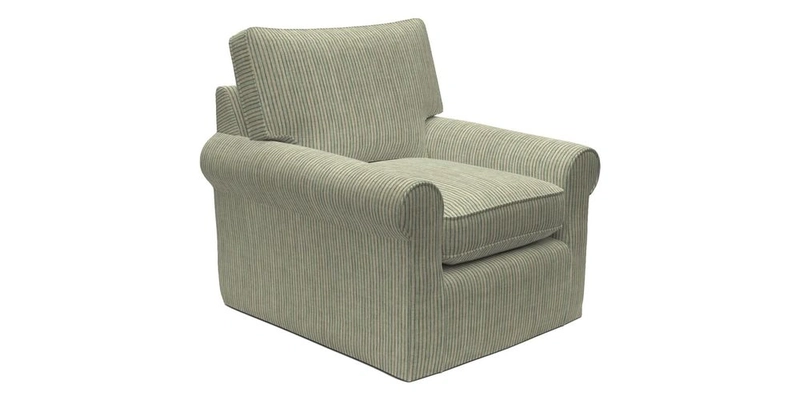 Bignor Chair in Two Tone Plain Biscuit