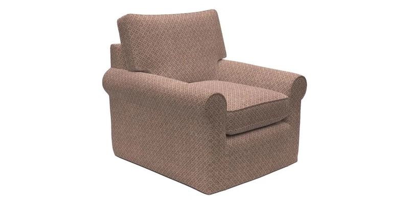 Bignor Chair in Two Tone Plain Biscuit